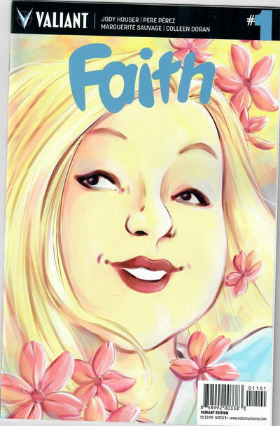 Cover for Faith (Ongoing) (Valiant Entertainment, 2016 series) #1 [Cover J - Colleen Coover]