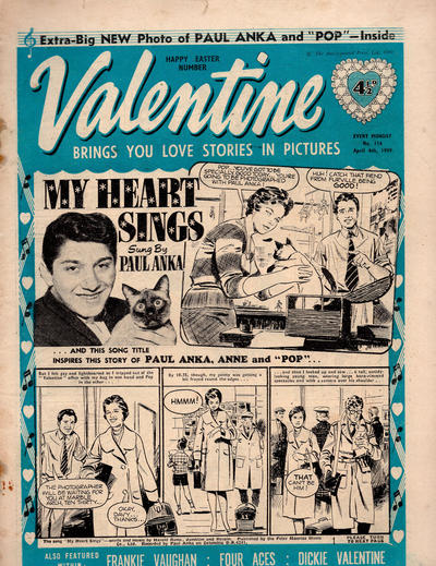 Cover for Valentine (IPC, 1957 series) #116