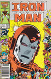 Cover for Iron Man (Marvel, 1968 series) #212 [Newsstand]