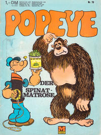 Cover Thumbnail for Popeye (Moewig, 1969 series) #70