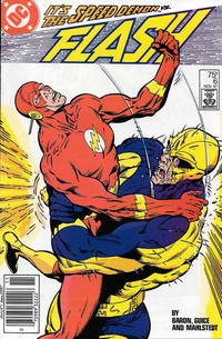 Cover Thumbnail for Flash (DC, 1987 series) #6 [Newsstand]