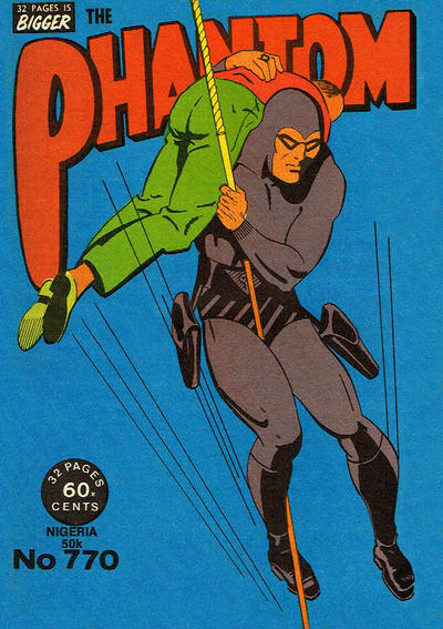 Cover for The Phantom (Frew Publications, 1948 series) #770 [Nigeria 50k]