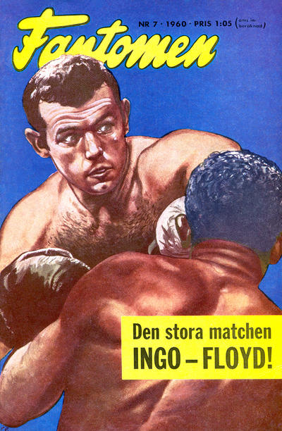 Cover for Fantomen (Semic, 1958 series) #7/1960
