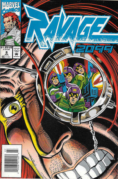Cover for Ravage 2099 (Marvel, 1992 series) #8 [Newsstand]