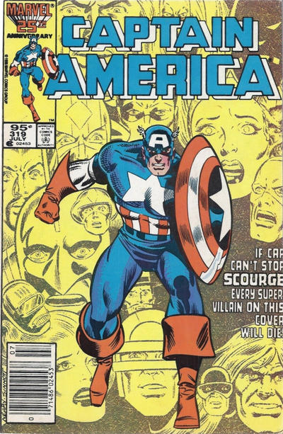 Cover for Captain America (Marvel, 1968 series) #319 [Canadian]