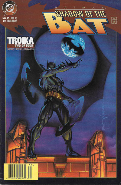 Cover for Batman: Shadow of the Bat (DC, 1992 series) #35 [Newsstand]