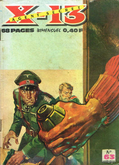 Cover for X-13 Agent Secret (Impéria, 1960 series) #63