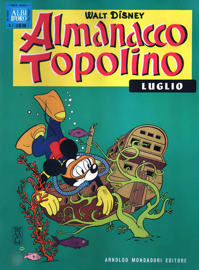 Cover for Almanacco Topolino (Mondadori, 1957 series) #79