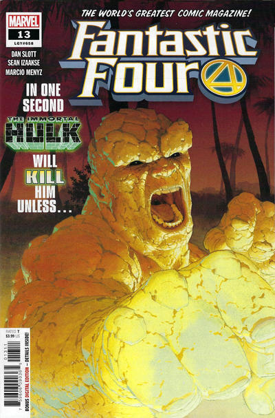 Cover for Fantastic Four (Marvel, 2018 series) #13 (658)