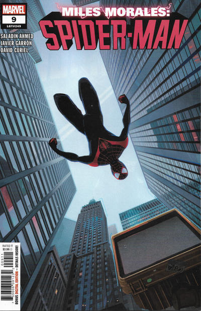 Cover for Miles Morales: Spider-Man (Marvel, 2019 series) #9 (249)