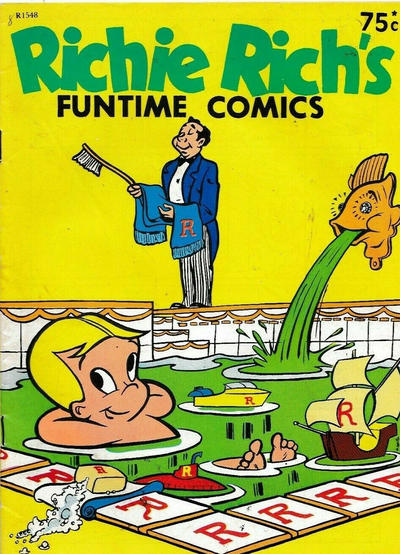 Cover for Richie Rich Funtime Comics (Magazine Management, 1975 ? series) #R1548