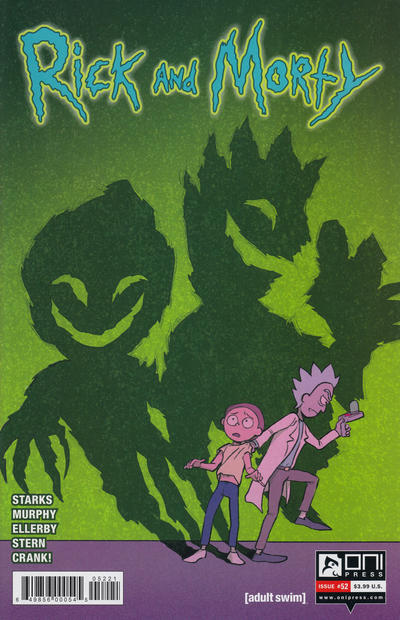 Cover for Rick and Morty (Oni Press, 2015 series) #52 [Cover B]