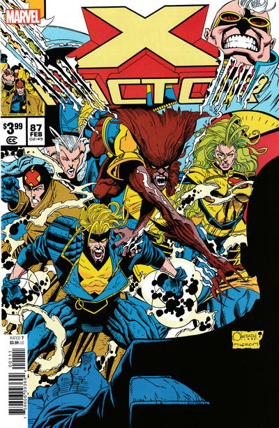 Cover for X-Factor No. 87 Facsimile Edition (Marvel, 2019 series) 