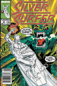 Cover for Silver Surfer (Marvel, 1987 series) #23 [Newsstand]
