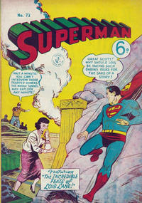 Cover Thumbnail for Superman (K. G. Murray, 1950 series) #73
