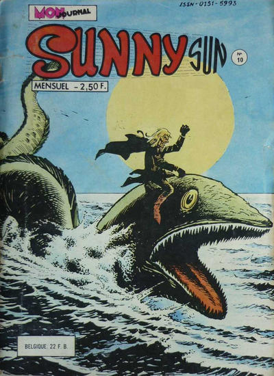 Cover for Sunny Sun (Mon Journal, 1977 series) #10