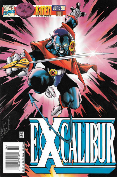 Cover for Excalibur (Marvel, 1988 series) #98 [Newsstand]