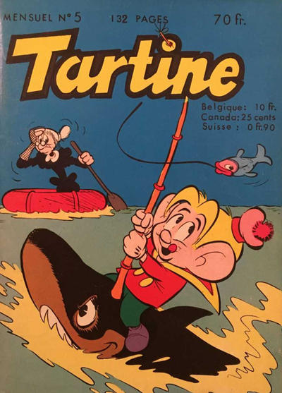 Cover for Tartine (Société Française de Presse Illustrée (SFPI), 1957 series) #5