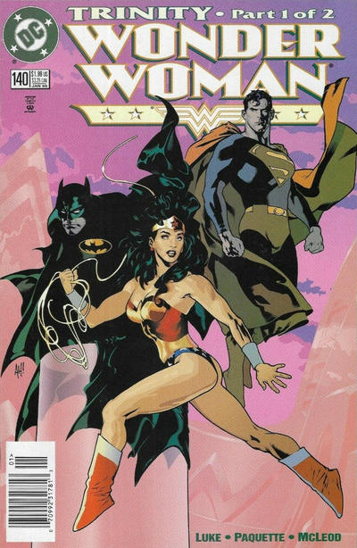 Cover for Wonder Woman (DC, 1987 series) #140 [Newsstand]