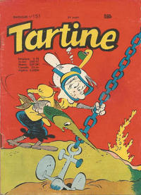 Cover Thumbnail for Tartine (Société Française de Presse Illustrée (SFPI), 1957 series) #151