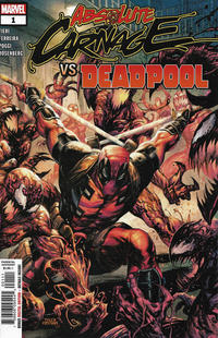 Cover Thumbnail for Absolute Carnage vs. Deadpool (Marvel, 2019 series) #1 [Tyler Kirkham & Arif Prianto]