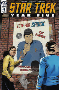 Cover Thumbnail for Star Trek: Year Five (IDW, 2019 series) #4 [Regular Cover]