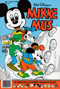 Cover Thumbnail for Mikke Mus (Hjemmet / Egmont, 1980 series) #1/1992