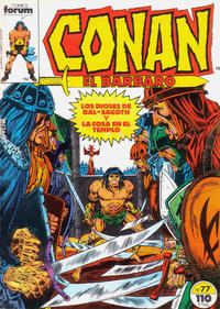Cover Thumbnail for Conan el Bárbaro (Planeta DeAgostini, 1983 series) #77
