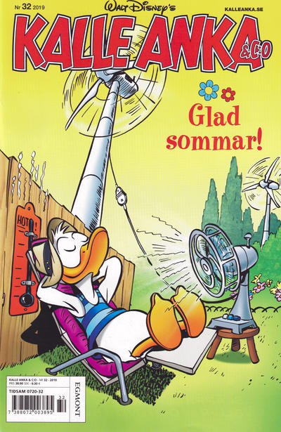 Cover for Kalle Anka & C:o (Egmont, 1997 series) #32/2019