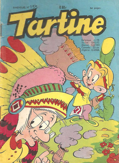 Cover for Tartine (Société Française de Presse Illustrée (SFPI), 1957 series) #155