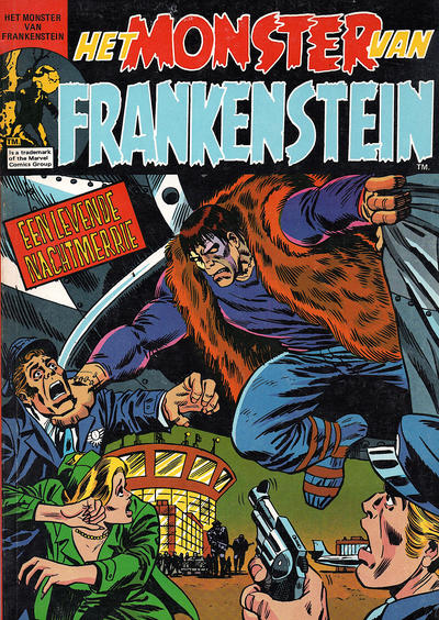 Cover for Het Monster van Frankenstein (Classics/Williams, 1975 series) #6