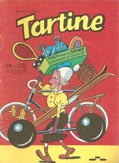 Cover for Tartine (Société Française de Presse Illustrée (SFPI), 1957 series) #305