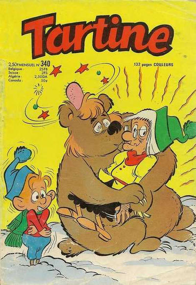 Cover for Tartine (Société Française de Presse Illustrée (SFPI), 1957 series) #340