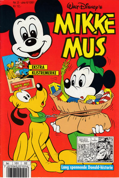 Cover for Mikke Mus (Hjemmet / Egmont, 1980 series) #2/1991