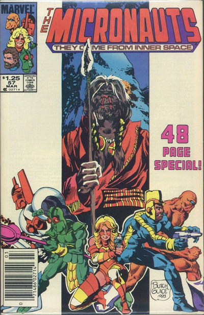 Cover for Micronauts (Marvel, 1979 series) #57 [Canadian]