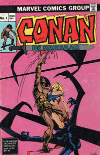Cover Thumbnail for Conan de barbaar (Oberon, 1981 series) #1