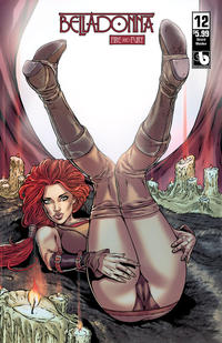 Cover for Belladonna: Fire and Fury (Avatar Press, 2017 series) #12 [Shield Maiden Variant]