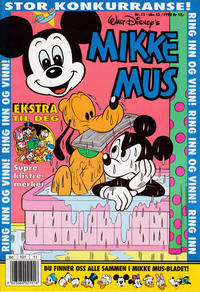 Cover Thumbnail for Mikke Mus (Hjemmet / Egmont, 1980 series) #11/1992