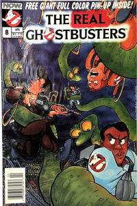 Cover for The Real Ghostbusters (Now, 1988 series) #8 [Newsstand]