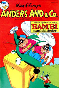 Cover Thumbnail for Anders And & Co. (Egmont, 1949 series) #40/1981