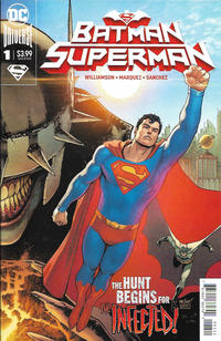 Cover Thumbnail for Batman / Superman (DC, 2019 series) #1 [David Marquez Superman Cover]
