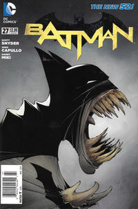 Cover Thumbnail for Batman (DC, 2011 series) #27 [Newsstand]