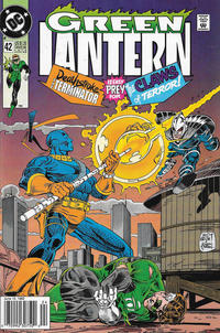 Cover for Green Lantern (DC, 1990 series) #42 [Newsstand]