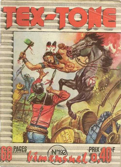Cover for Tex-Tone (Impéria, 1957 series) #192