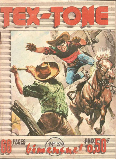 Cover for Tex-Tone (Impéria, 1957 series) #274