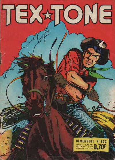 Cover for Tex-Tone (Impéria, 1957 series) #322