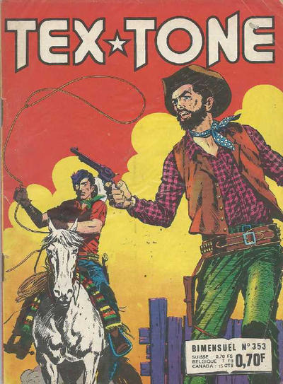 Cover for Tex-Tone (Impéria, 1957 series) #353