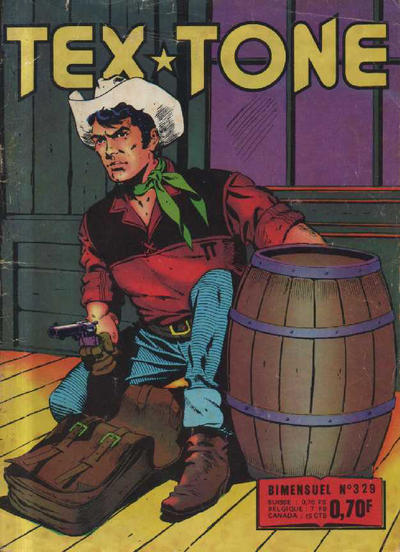 Cover for Tex-Tone (Impéria, 1957 series) #329