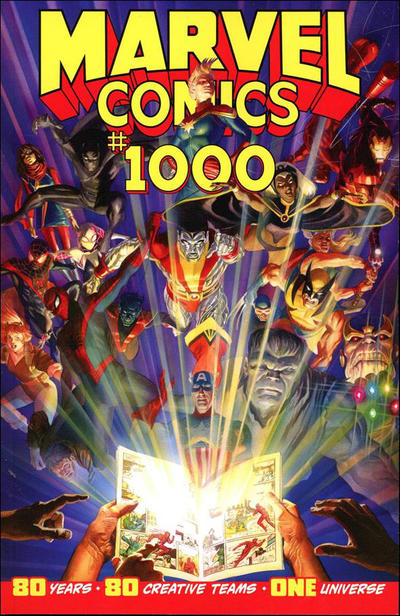 Cover for Marvel Comics (Marvel, 2019 series) #1000