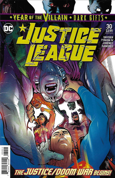Cover for Justice League (DC, 2018 series) #30 [Francis Manapul Cover]